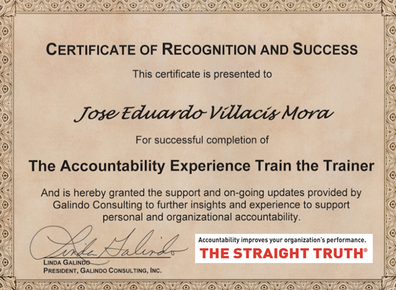 certificado accountability