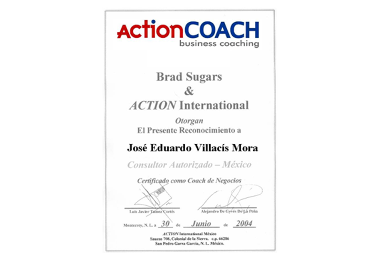 certificado action coach