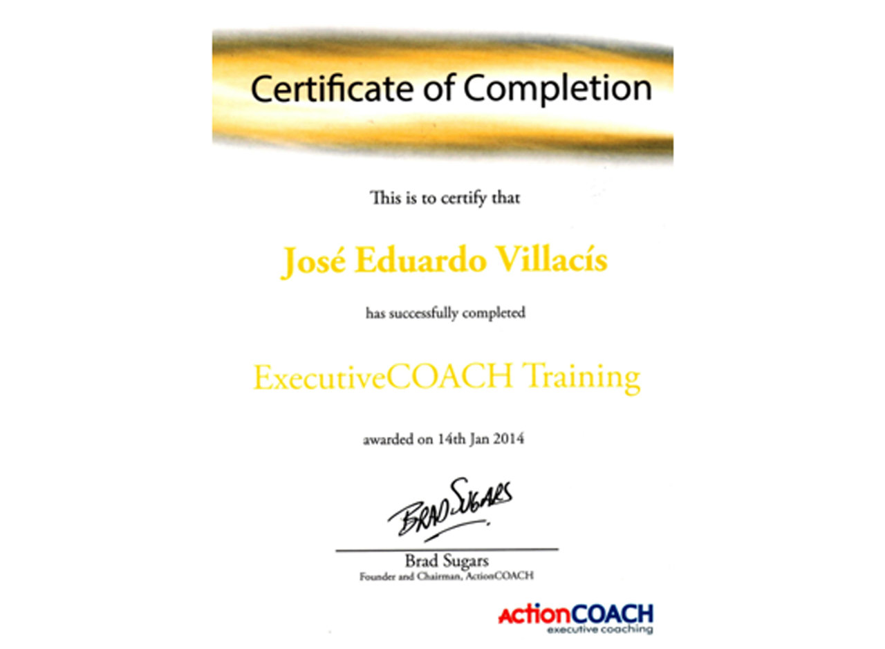 certificado executive coach training